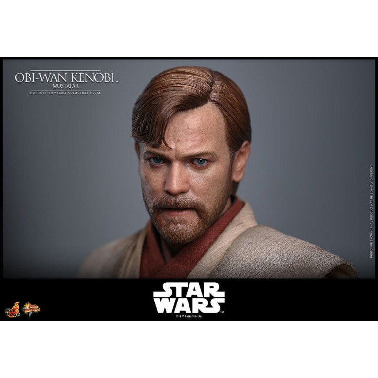Hot toys Star Wars: Obi-Wan Kenobi (Mustafar) 1/6 - Episode III: Die Rache der Sith