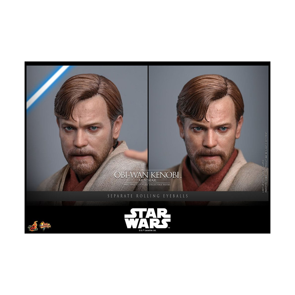 Hot toys Star Wars: Obi-Wan Kenobi (Mustafar) 1/6 - Episode III: Die Rache der Sith