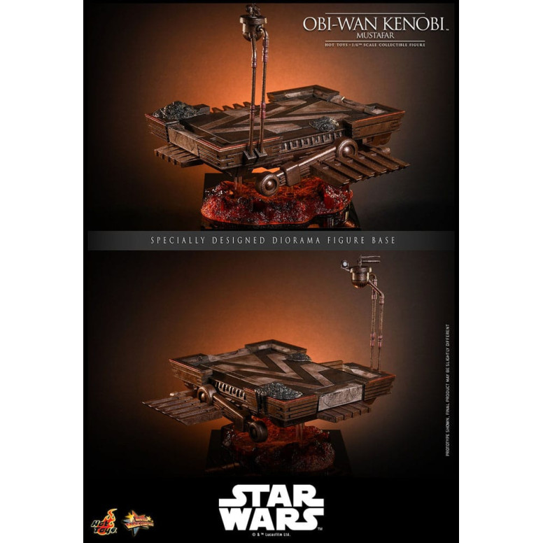 Hot toys Star Wars: Obi-Wan Kenobi (Mustafar) 1/6 - Episode III: Die Rache der Sith