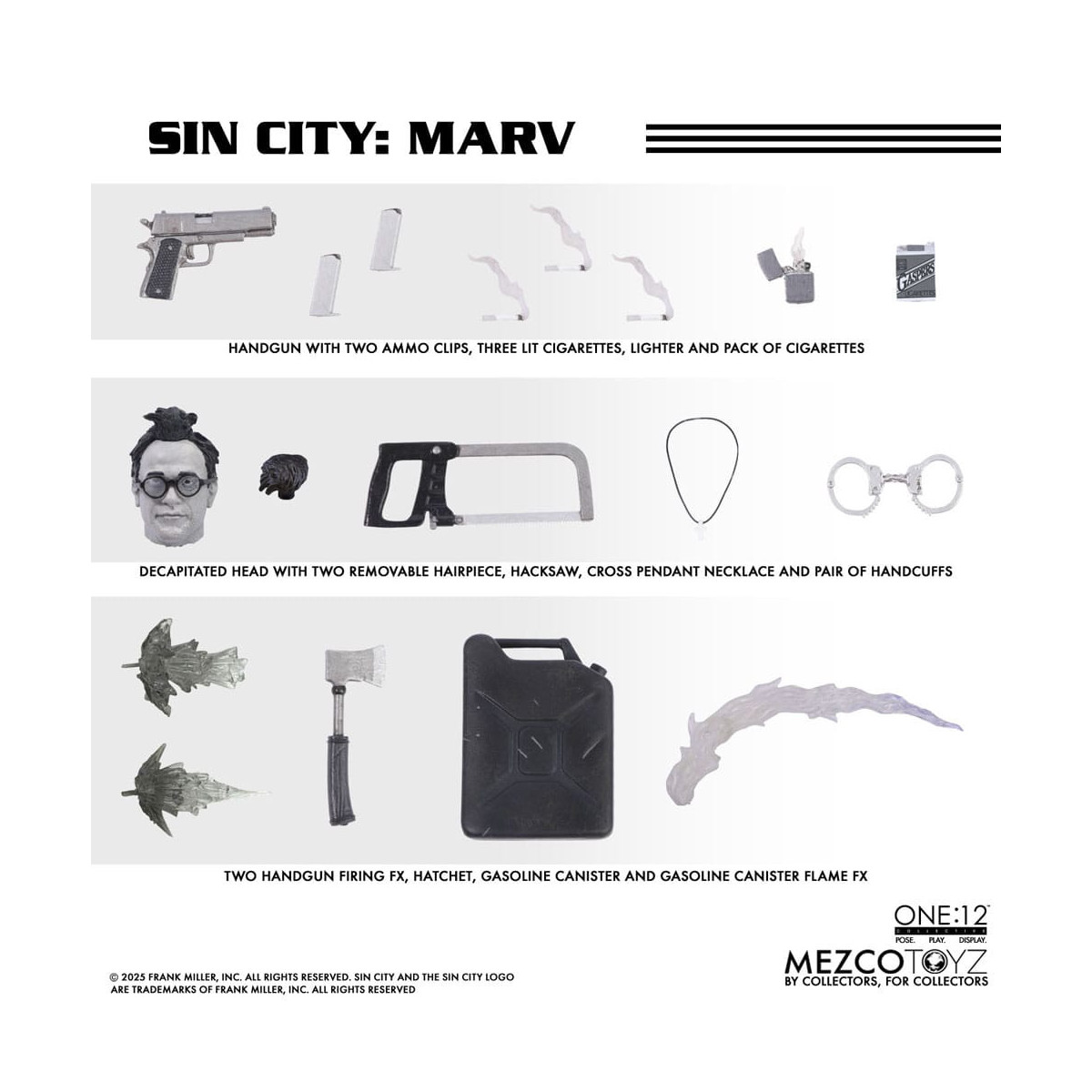 Mezco One 12 - Marv - Sin City
