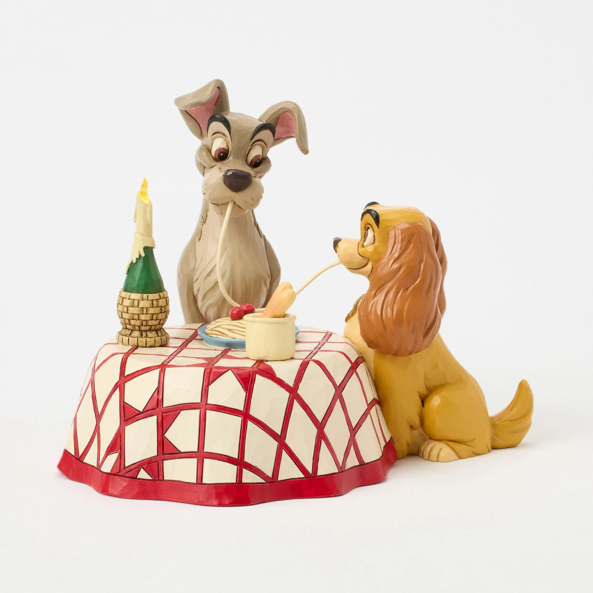 Disney Tradition von Jim Shore - Beauty and the Tramp - Spaghetti - Lady & the Tramp