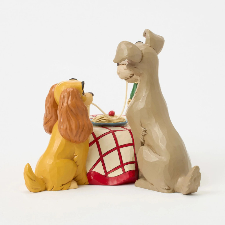 Disney Tradition von Jim Shore - Beauty and the Tramp - Spaghetti - Lady & the Tramp