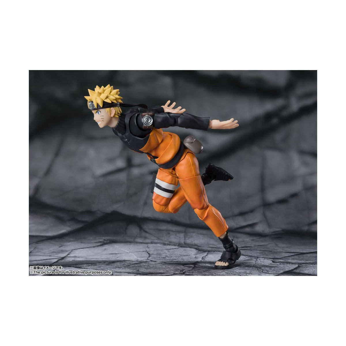 Bandai Tamashi Nation SH Figuarts SHF - Naruto Uzumaki Der Jinchuuriki, dem die Hoffnung anvertraut wurde - Naruto Shippuden Ree