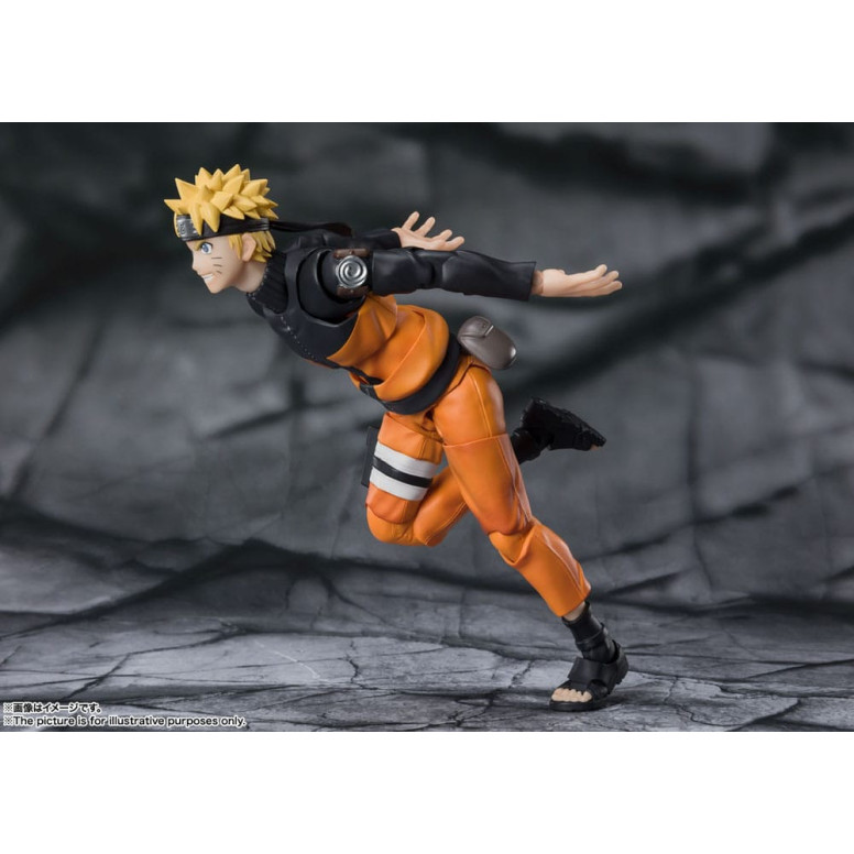 Bandai Tamashi Nation SH Figuarts SHF - Naruto Uzumaki Der Jinchuuriki, dem die Hoffnung anvertraut wurde - Naruto Shippuden Ree