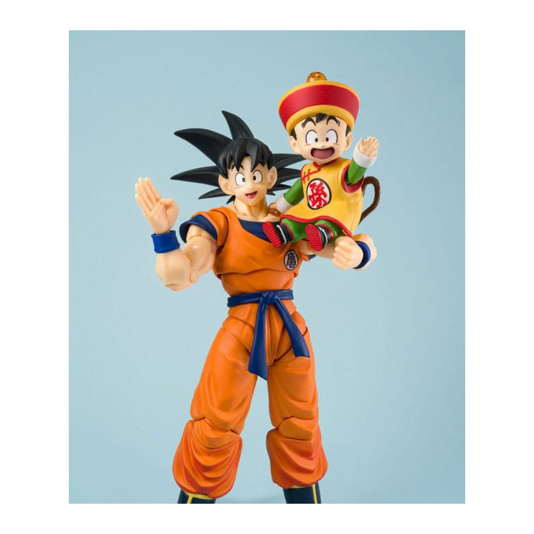 Tamashii Nations - Dragon Ball Z - Son Goku & Son Gohan Kid & Kinto-un Normale Version - SHF SHFiguarts