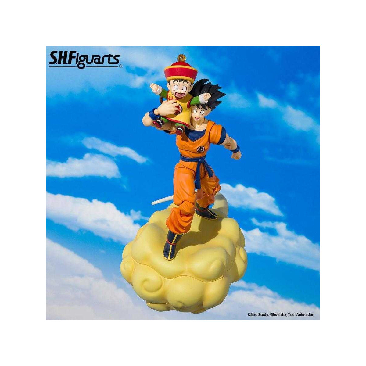 Tamashii Nations - Dragon Ball Z - Son Goku & Son Gohan Kid & Kinto-un Normale Version - SHF SHFiguarts