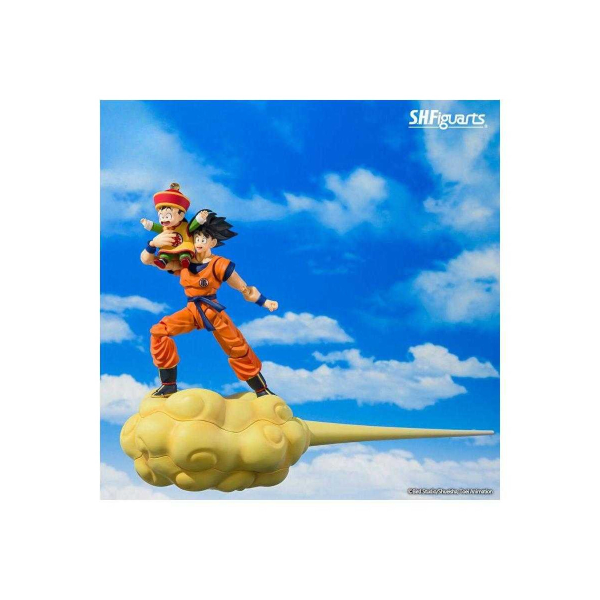 Tamashii Nations - Dragon Ball Z - Son Goku & Son Gohan Kid & Kinto-un Normale Version - SHF SHFiguarts