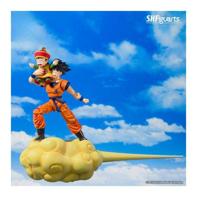 Tamashii Nations - Dragon Ball Z - Son Goku & Son Gohan Kid & Kinto-un Normale Version - SHF SHFiguarts