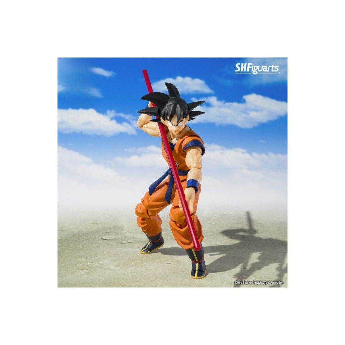 Tamashii Nations - Dragon Ball Z - Son Goku & Son Gohan Kid & Kinto-un Normale Version - SHF SHFiguarts