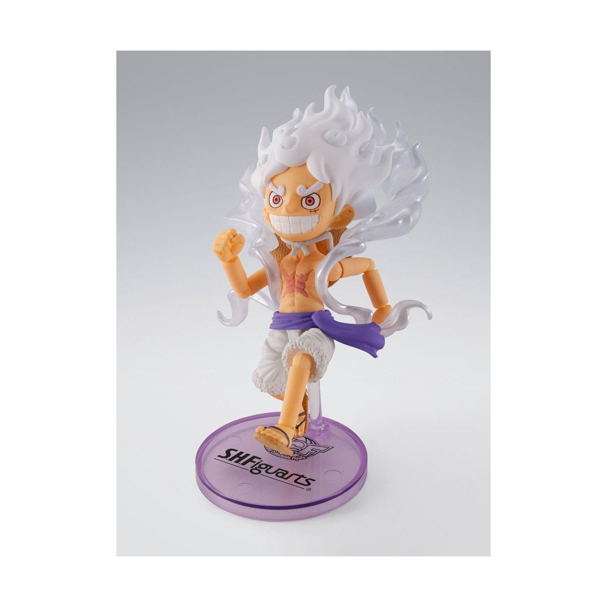 Tamashii Bandai One Piece - Monkey.D.Luffy Gear 5 - World Collectable Figure × S.H.Figuarts