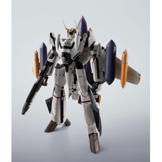 Tamashii Bandai - Hi-Metal R - VF-0S Phoenix (Roy Focker Verwendung) & QF-2200D-B Ghost Set - Macross Zero