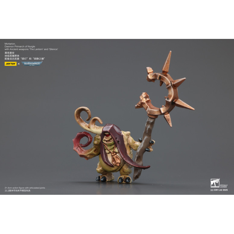 Joytoy - Warhammer - Weltenfresser - Angron Daemon Primarch von Khorne 1/18 - Warhammer 40000 Figur