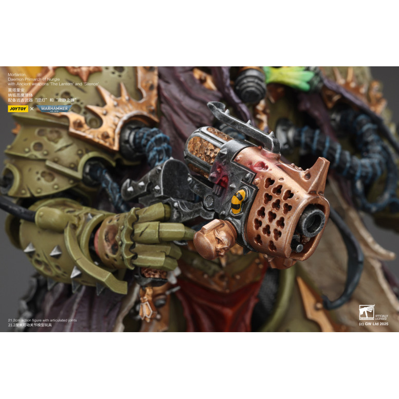 Joytoy - Warhammer - Weltenfresser - Angron Daemon Primarch von Khorne 1/18 - Warhammer 40000 Figur
