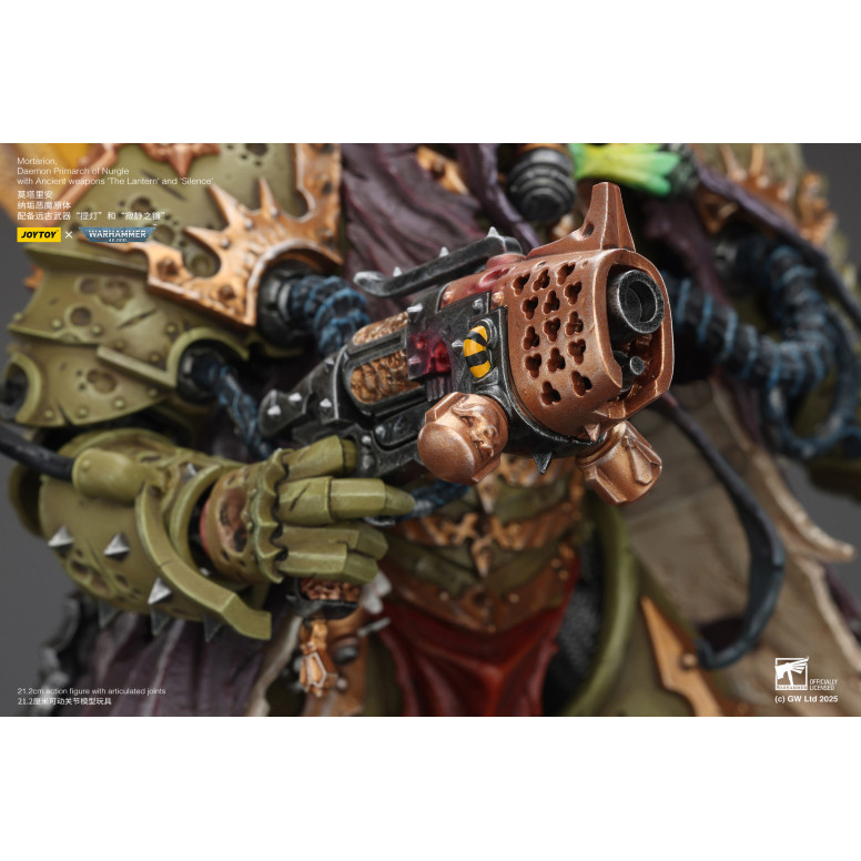 Joytoy - Warhammer - Weltenfresser - Angron Daemon Primarch von Khorne 1/18 - Warhammer 40000 Figur