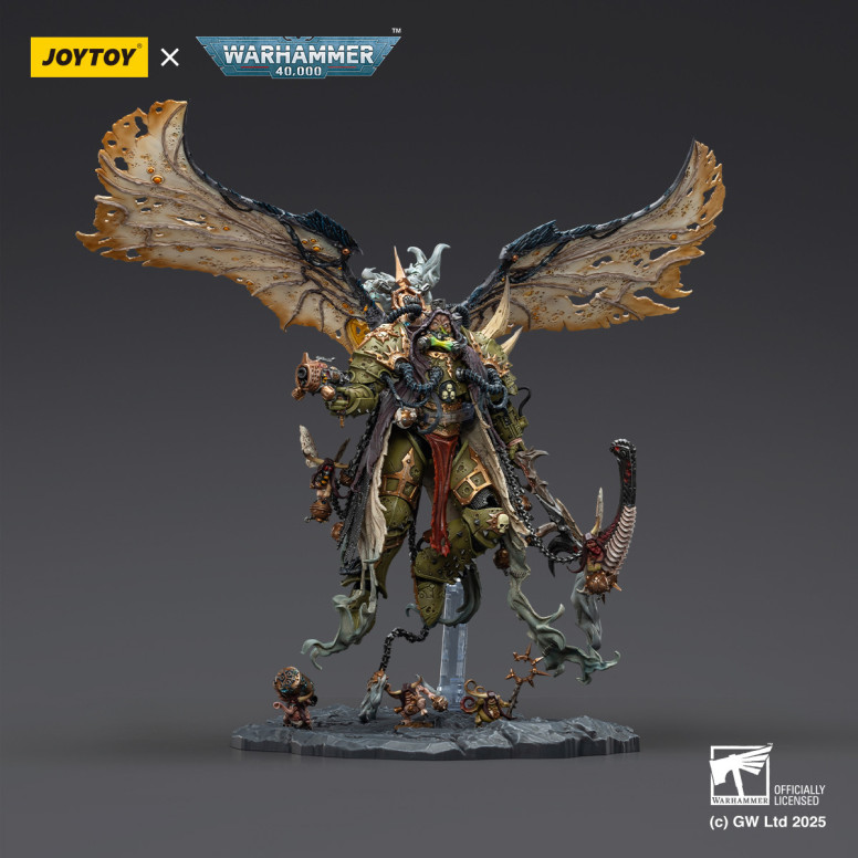 Joytoy - Warhammer - Weltenfresser - Angron Daemon Primarch von Khorne 1/18 - Warhammer 40000 Figur