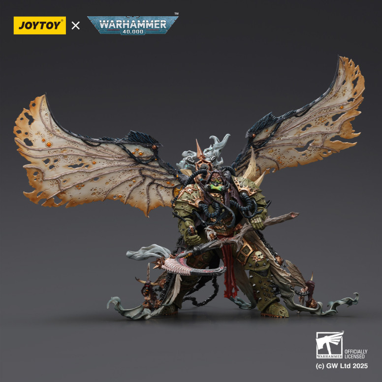 Joytoy - Warhammer - Weltenfresser - Angron Daemon Primarch von Khorne 1/18 - Warhammer 40000 Figur
