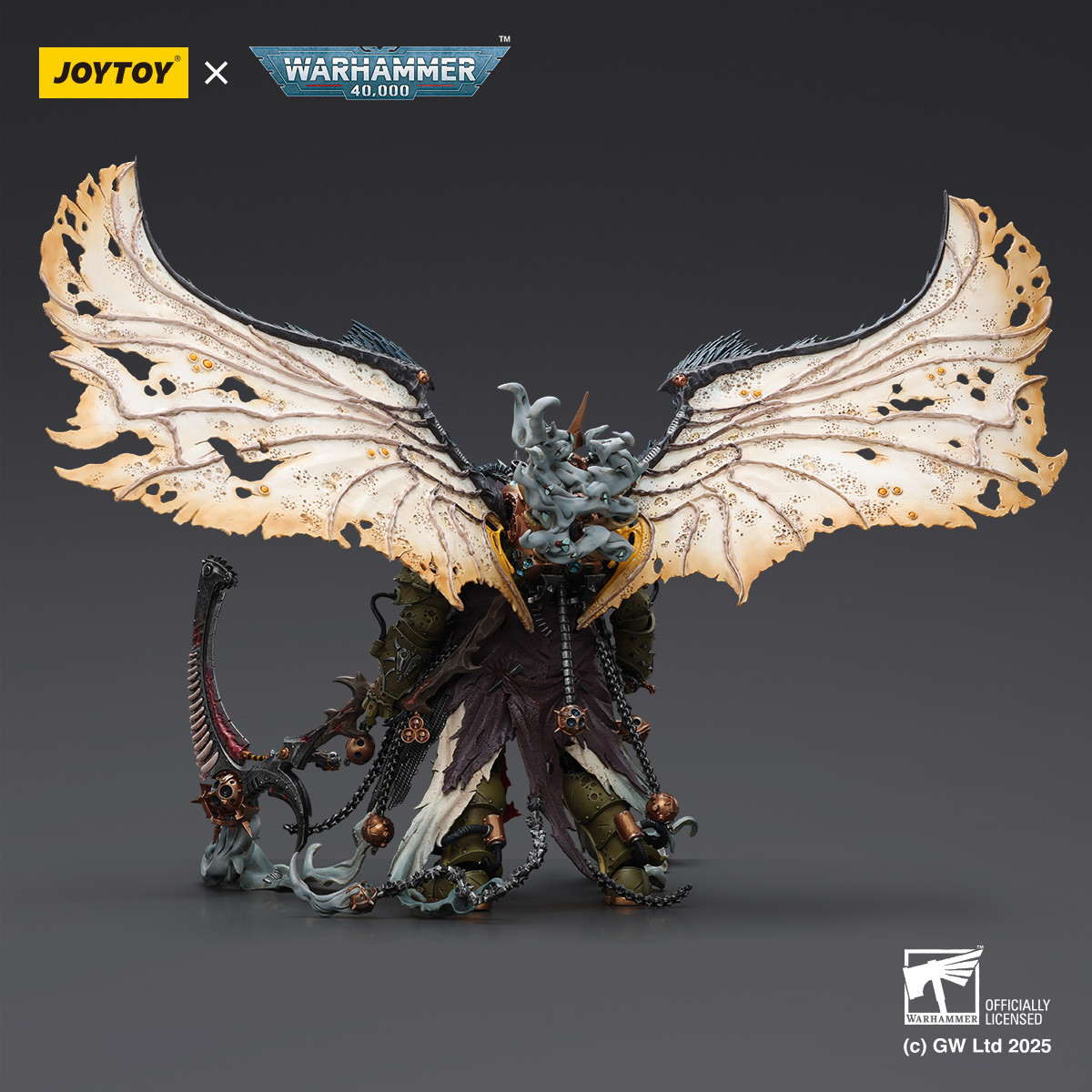Joytoy - Warhammer - Weltenfresser - Angron Daemon Primarch von Khorne 1/18 - Warhammer 40000 Figur