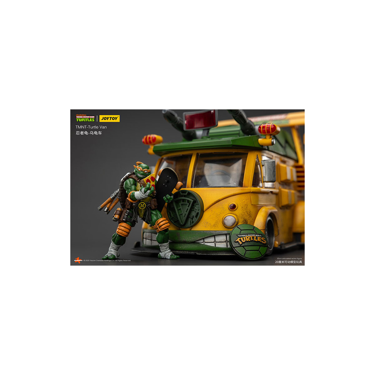 JoyToy TMNT - Turtle Van - Teenage Mutant Ninja Turtles 1/18