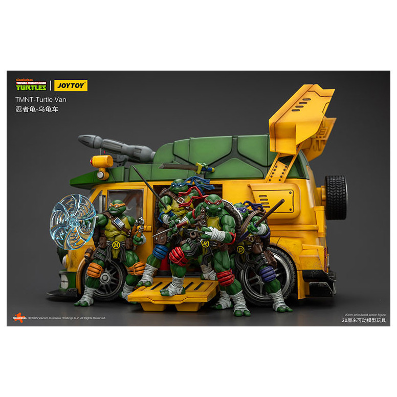 JoyToy TMNT - Turtle Van - Teenage Mutant Ninja Turtles 1/18