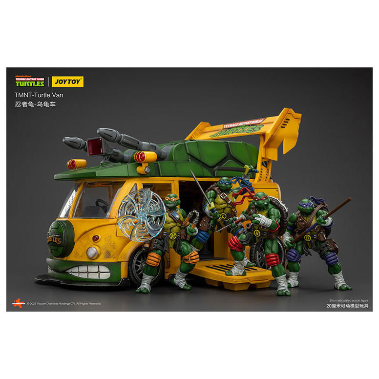 JoyToy TMNT - Turtle Van - Teenage Mutant Ninja Turtles 1/18