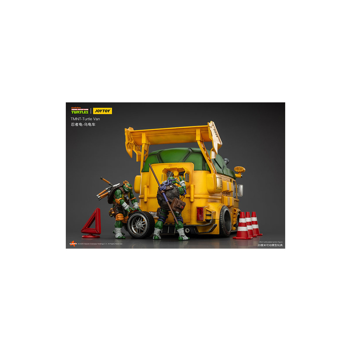 JoyToy TMNT - Turtle Van - Teenage Mutant Ninja Turtles 1/18