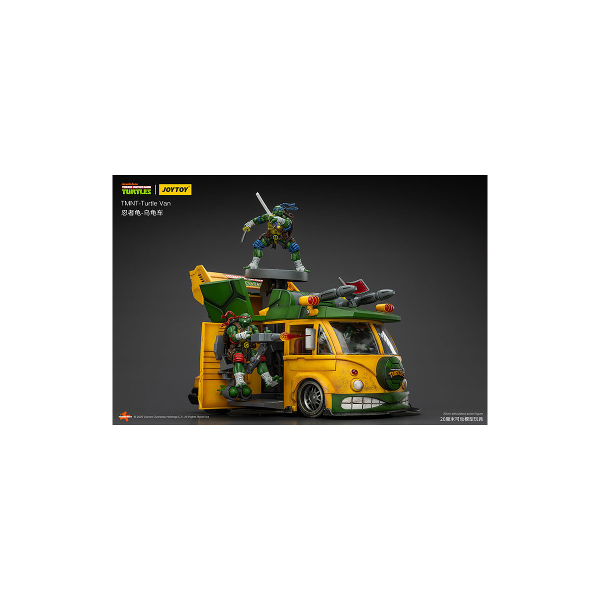 JoyToy TMNT - Turtle Van - Teenage Mutant Ninja Turtles 1/18