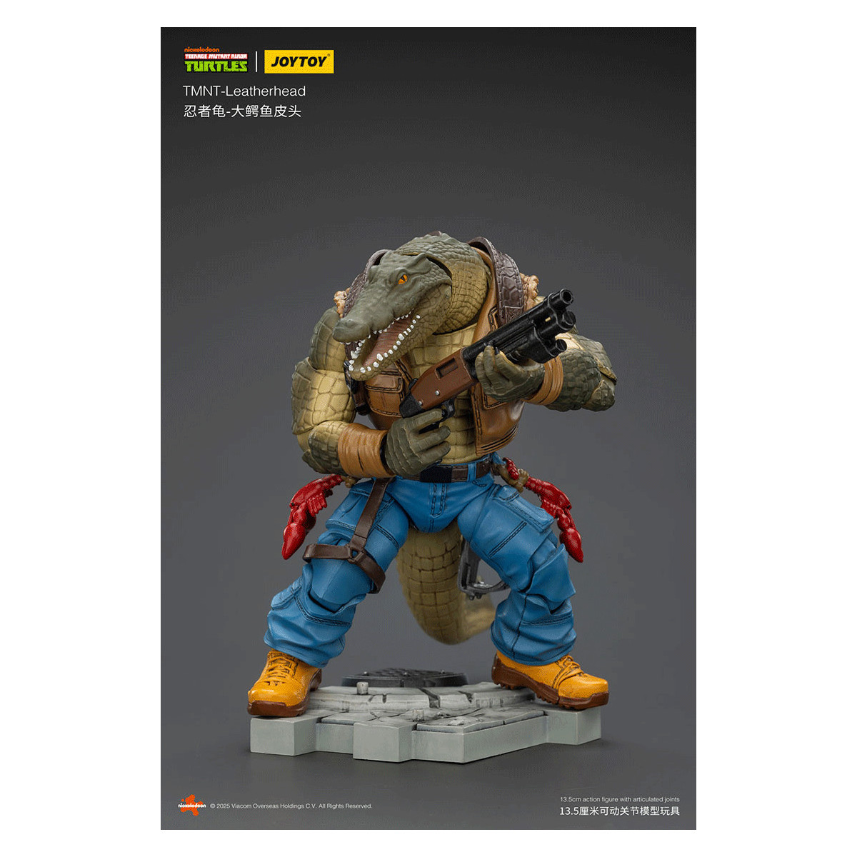 JoyToy TMNT - Leatherhead - Teenage Mutant Ninja Turtles 1/18