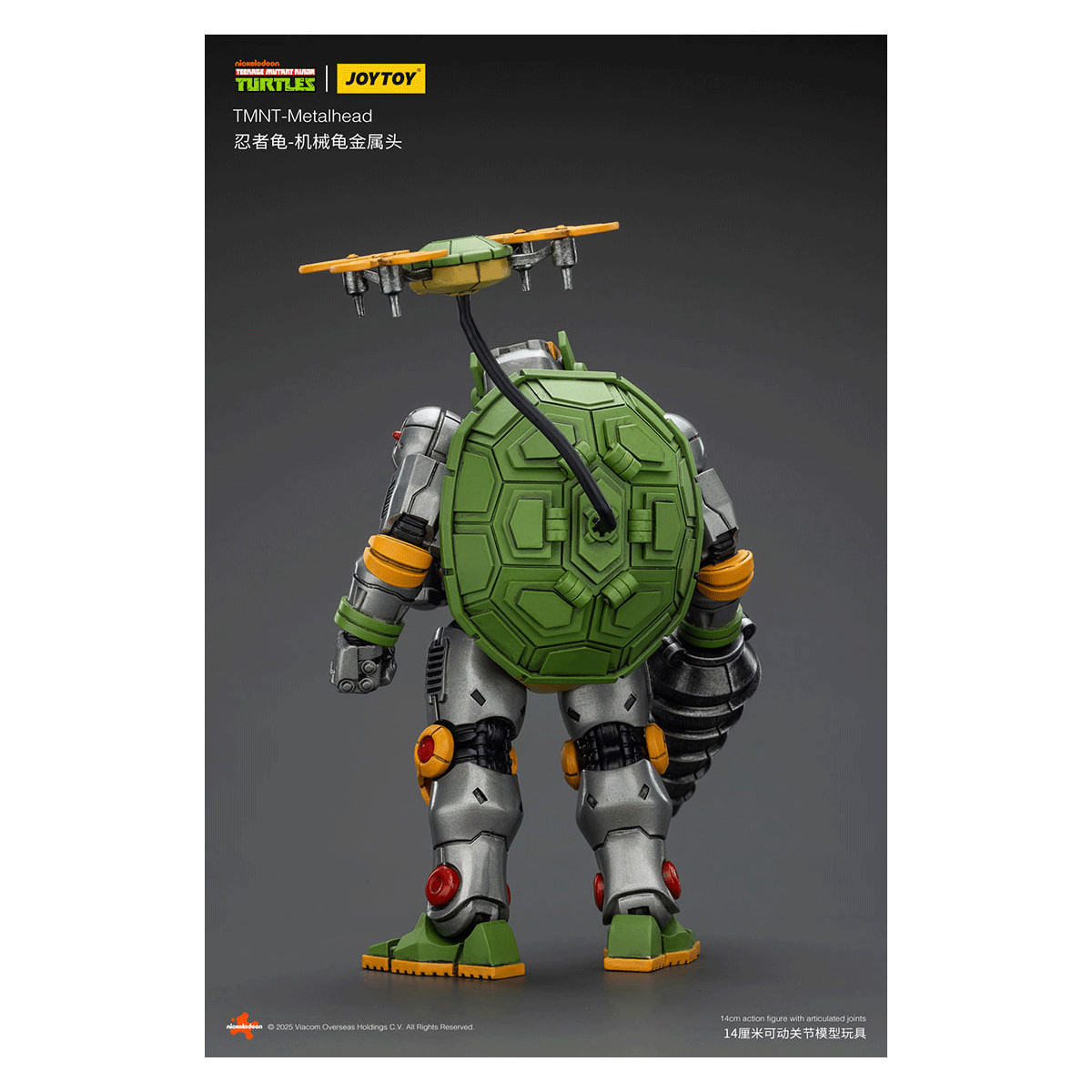 JoyToy TMNT - Metallkopf - Teenage Mutant Ninja Turtles 1/18
