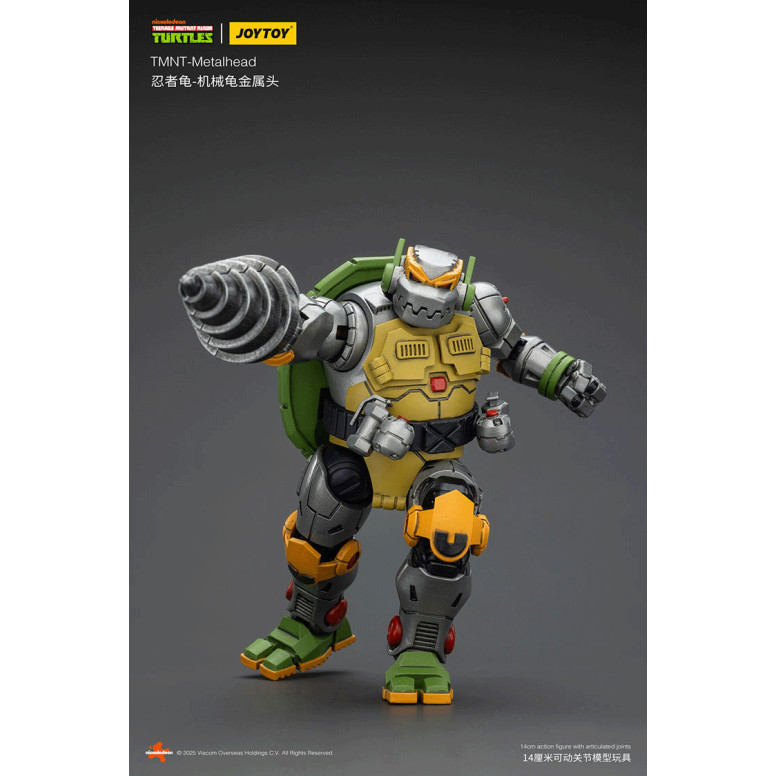 JoyToy TMNT - Metallkopf - Teenage Mutant Ninja Turtles 1/18