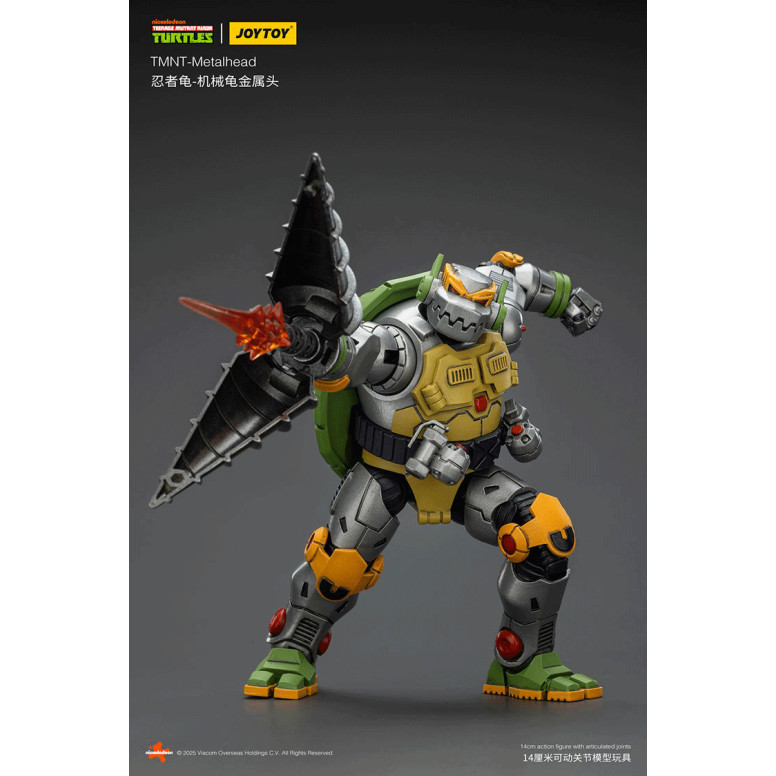 JoyToy TMNT - Metallkopf - Teenage Mutant Ninja Turtles 1/18