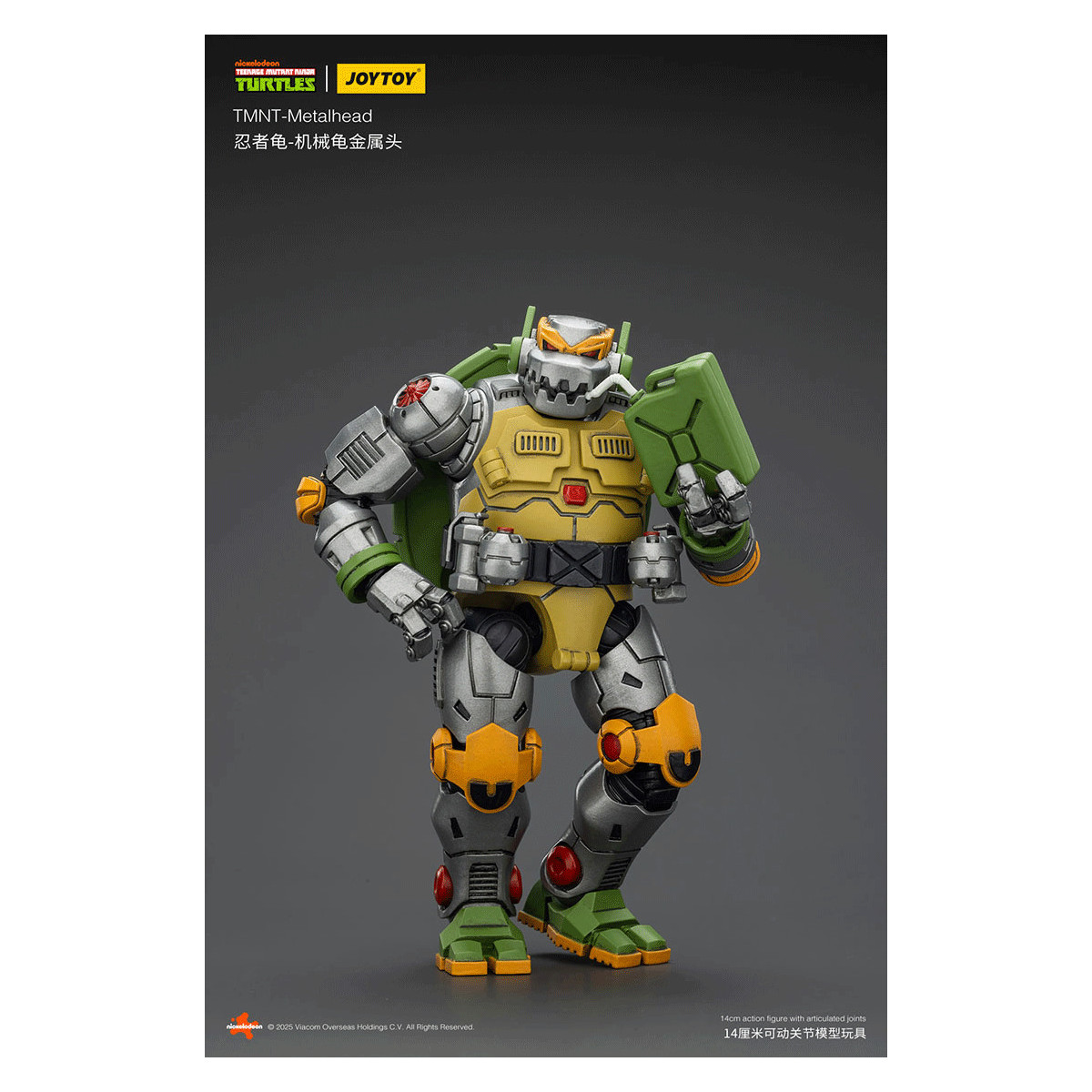 JoyToy TMNT - Metallkopf - Teenage Mutant Ninja Turtles 1/18