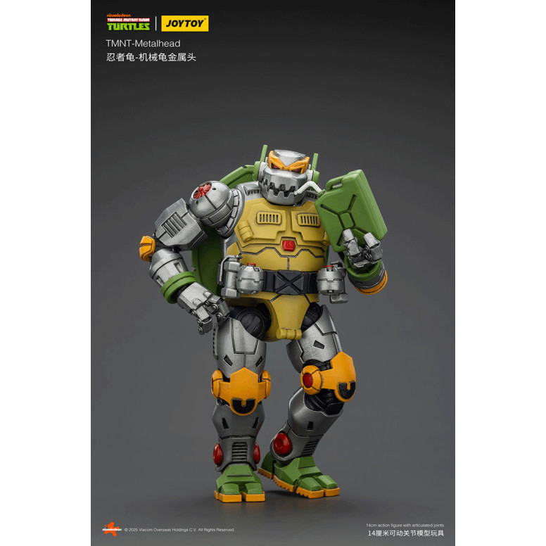 JoyToy TMNT - Metallkopf - Teenage Mutant Ninja Turtles 1/18