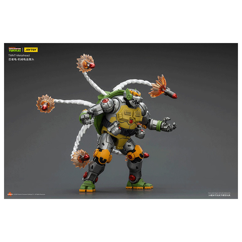JoyToy TMNT - Metallkopf - Teenage Mutant Ninja Turtles 1/18