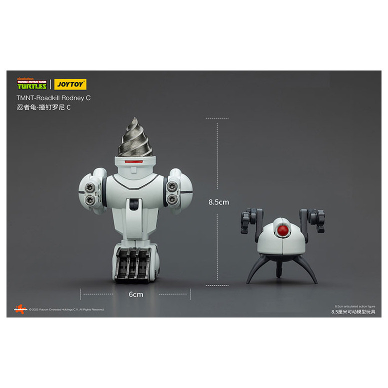 JoyToy TMNT - Roadkill Rodney - Teenage Mutant Ninja Turtles 1/18