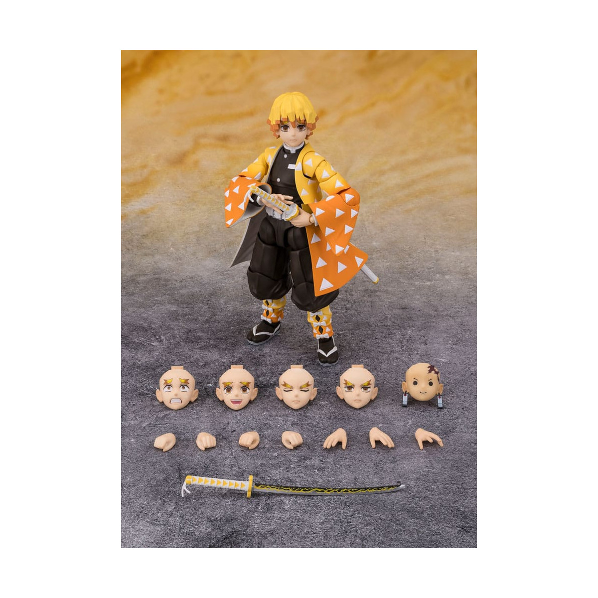 Tamashii Bandai - Zenitsu Agatsuma - Dämonentöter SH Figuarts SHF