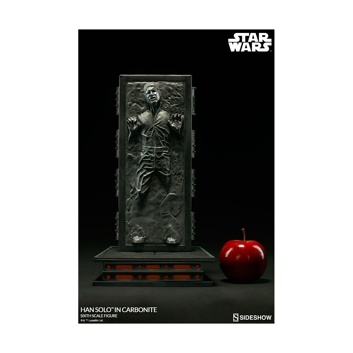 Sideshow  Star Wars figurine 1/6 Han Solo Carbonite