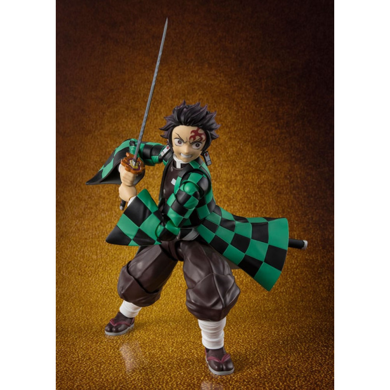 Tamashii Bandai - Tanjiro Kamado Die letzte Schlacht im Schloss der Unendlichkeit - Dämonentöter SH Figuarts SHF