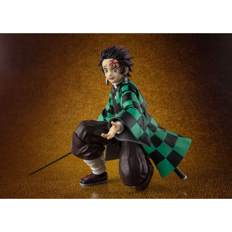 Tamashii Bandai - Tanjiro Kamado Die letzte Schlacht im Schloss der Unendlichkeit - Dämonentöter SH Figuarts SHF