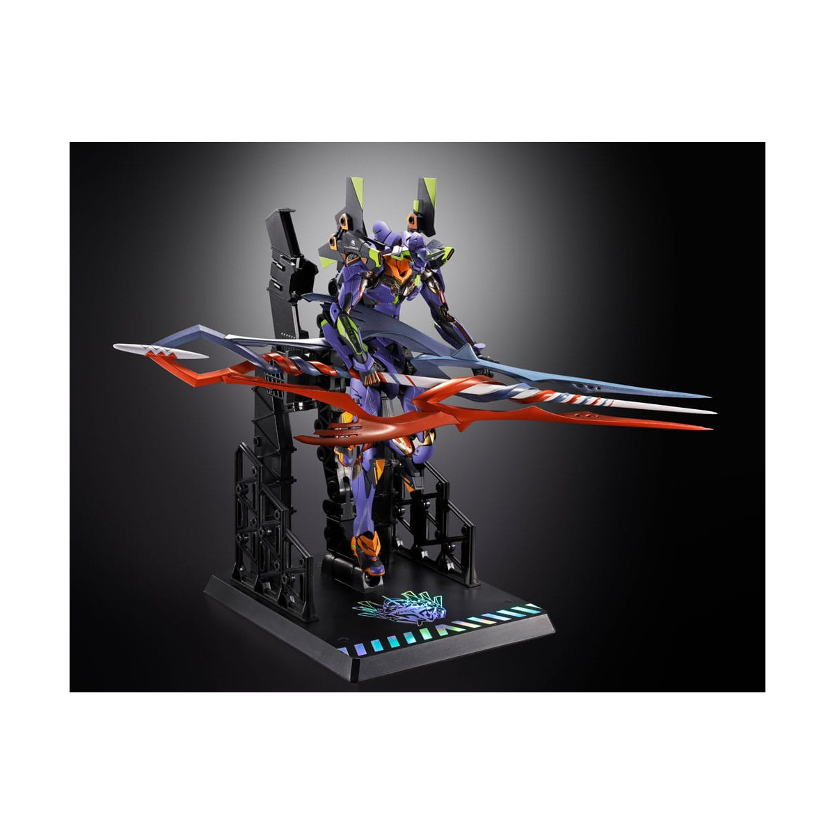 Tamashii Nations - EVA-01 Test Typ 30 mit dem Speer von Gaius - Metal Build - Evangelion