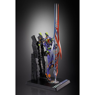 Tamashii Nations - EVA-01 Test Typ 30 mit dem Speer von Gaius - Metal Build - Evangelion