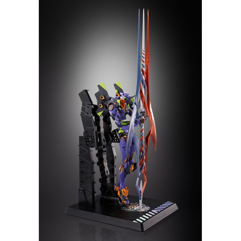 Tamashii Nations - EVA-01 Test Typ 30 mit dem Speer von Gaius - Metal Build - Evangelion