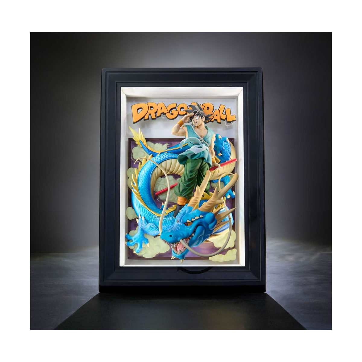 Tamashii Nations Dragon Ball Z - Tamashii Kunst 3D Relief Bild Son Goku &amp Dragon