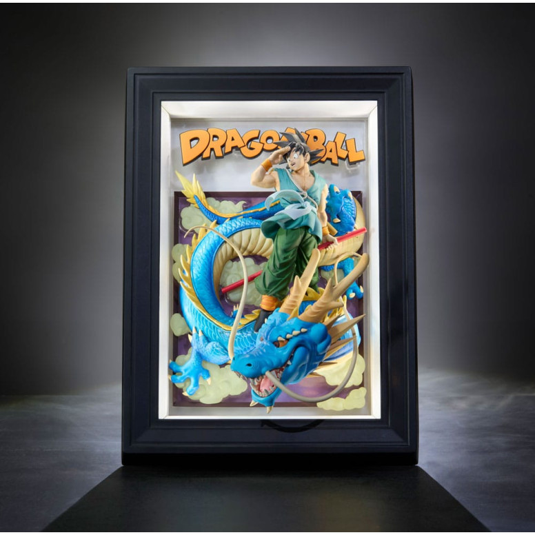Tamashii Nations Dragon Ball Z - Tamashii Kunst 3D Relief Bild Son Goku &amp Dragon