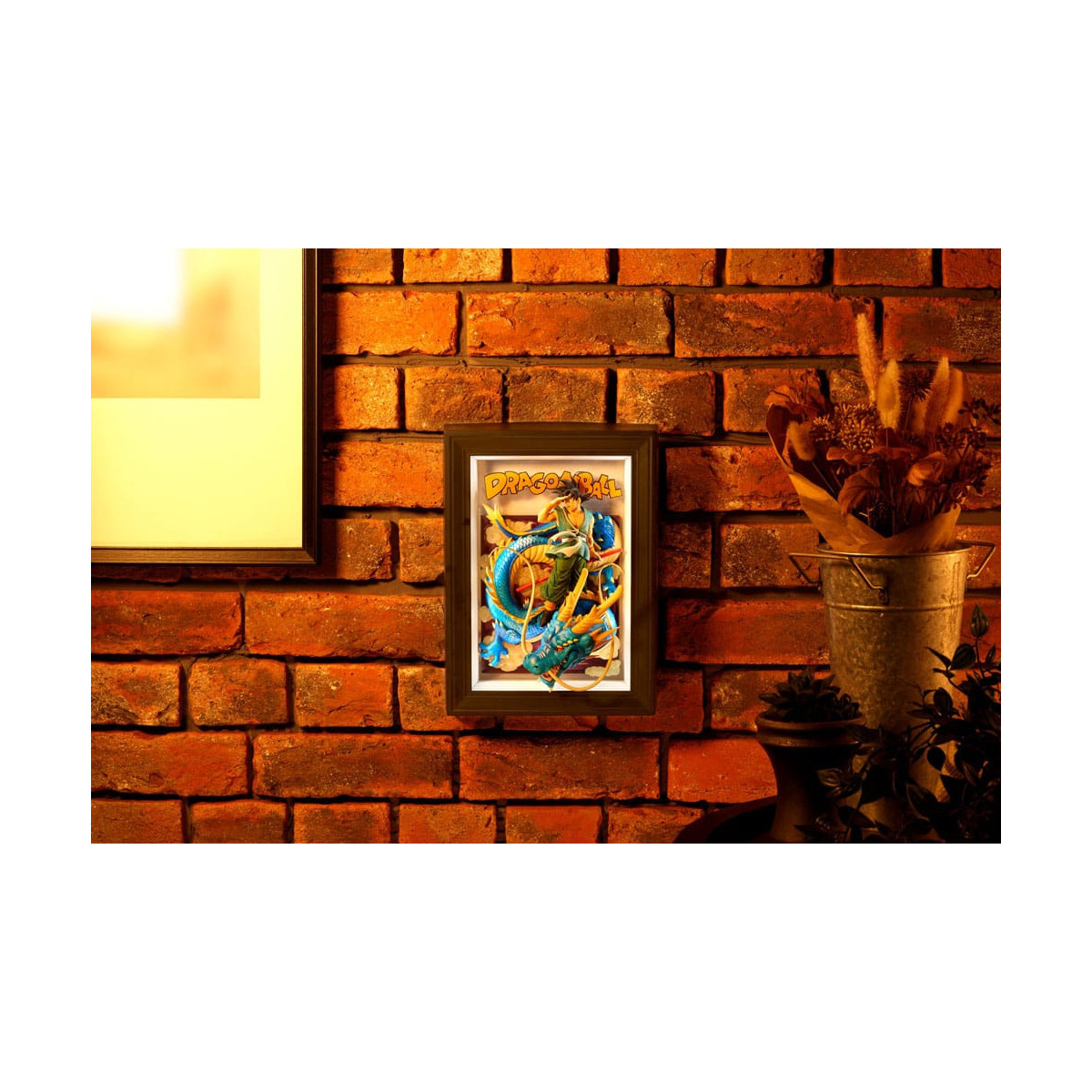 Tamashii Nations Dragon Ball Z - Tamashii Kunst 3D Relief Bild Son Goku &amp Dragon