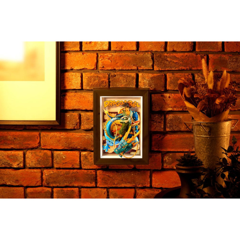 Tamashii Nations Dragon Ball Z - Tamashii Kunst 3D Relief Bild Son Goku &amp Dragon