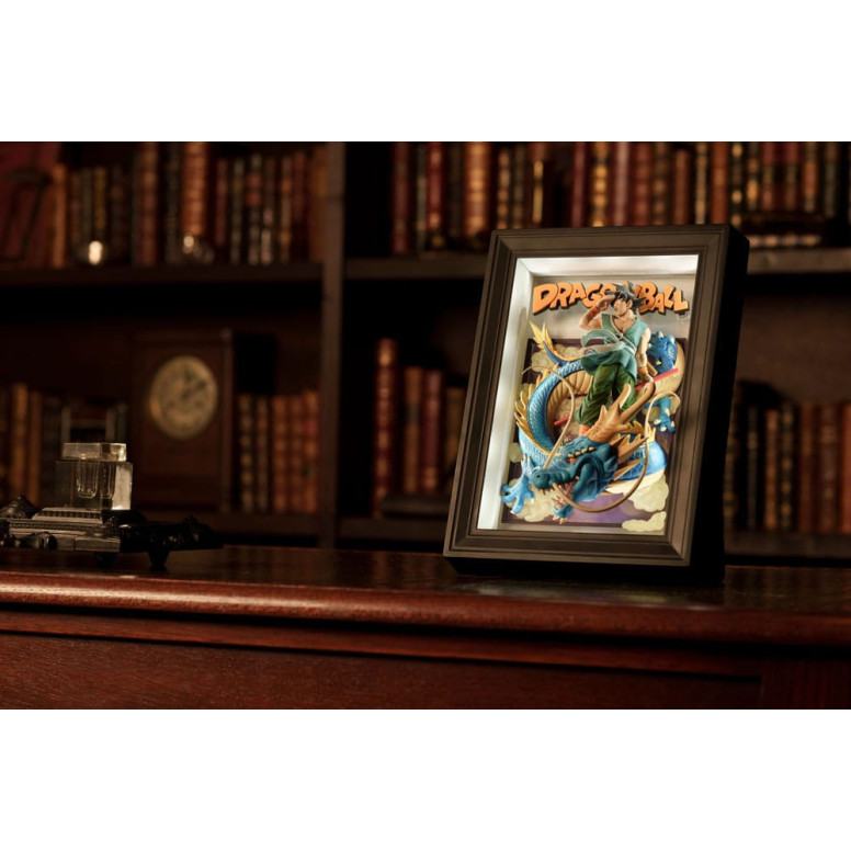 Tamashii Nations Dragon Ball Z - Tamashii Kunst 3D Relief Bild Son Goku &amp Dragon