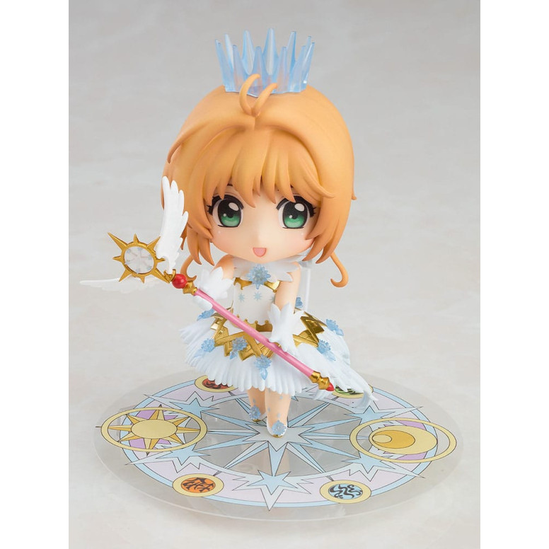 GoodSmile Nendoroid - Sakura Kinomoto Klar Ver. - Cardcaptor Sakura Klar Karte