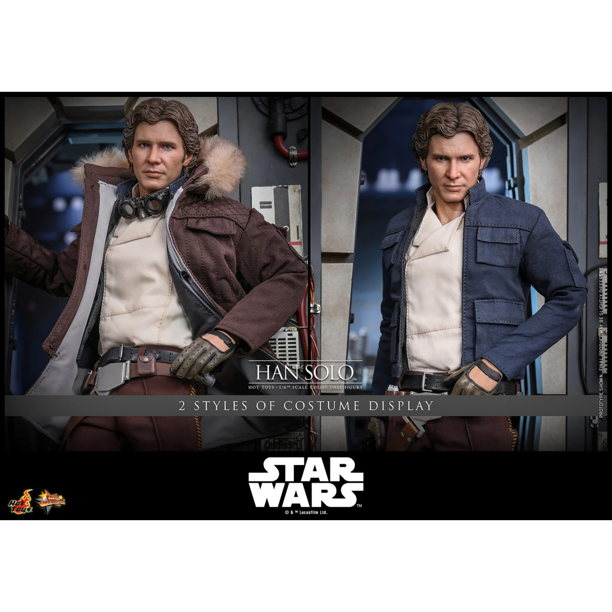 Hot Toys Star Wars Das Imperium schlägt zurück - Han Solo Movie Masterpiece 1/6