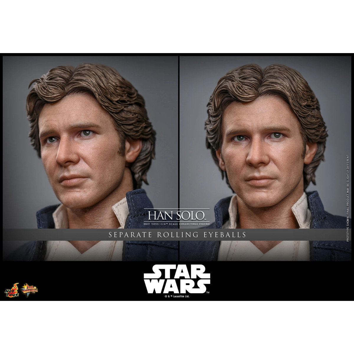 Hot Toys Star Wars Das Imperium schlägt zurück - Han Solo Movie Masterpiece 1/6