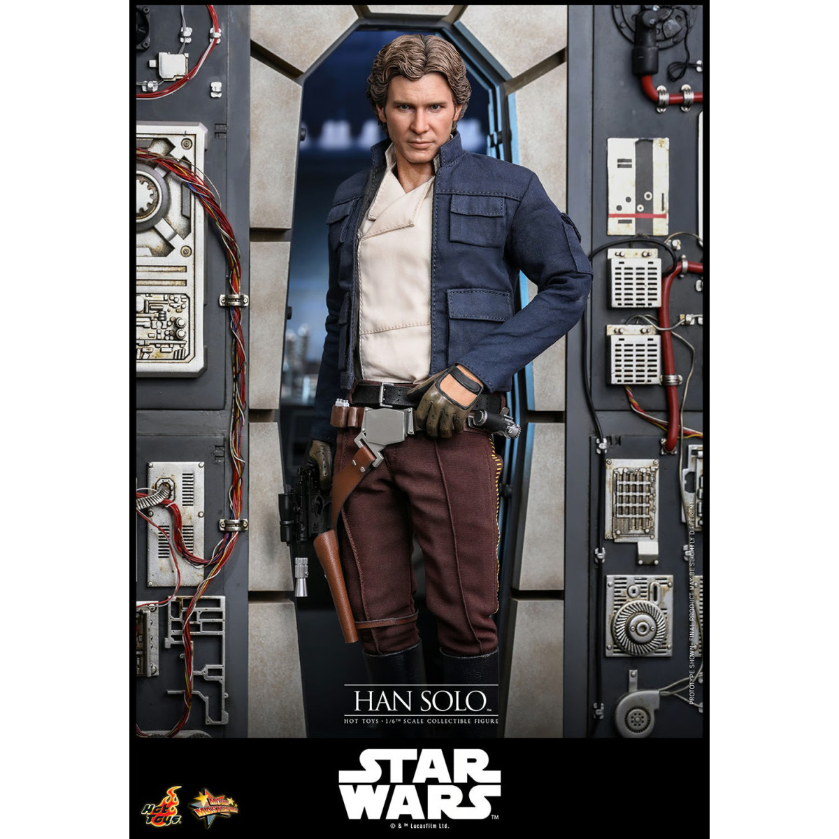 Hot Toys Star Wars Das Imperium schlägt zurück - Han Solo Movie Masterpiece 1/6